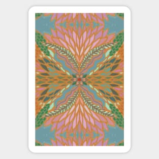 Geometric Delicious Floral Garden 4 Sticker